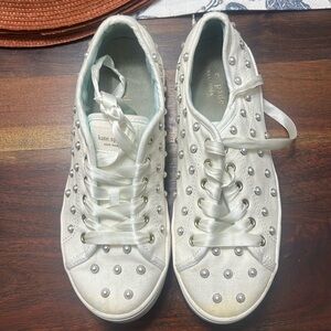Kate Spade Bridal Pearl Sneakers
